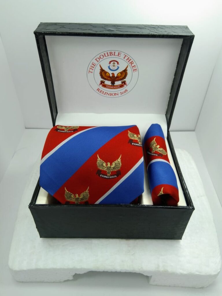 tie with handkerhief set