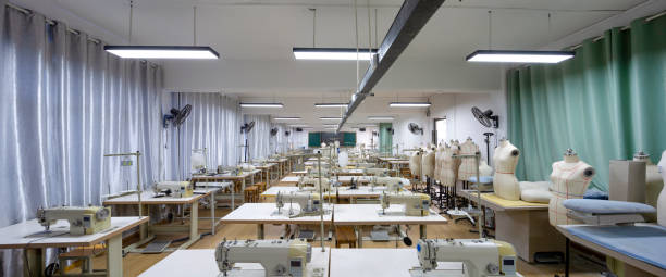 clothing design and production room